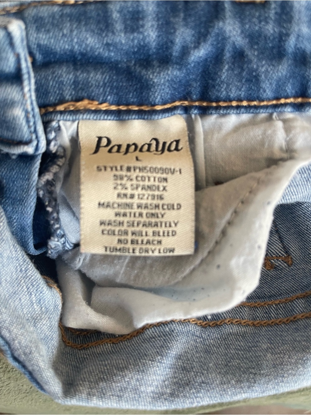 Denim Shortalls - distressed-Indie revival - Picture 6 of 6